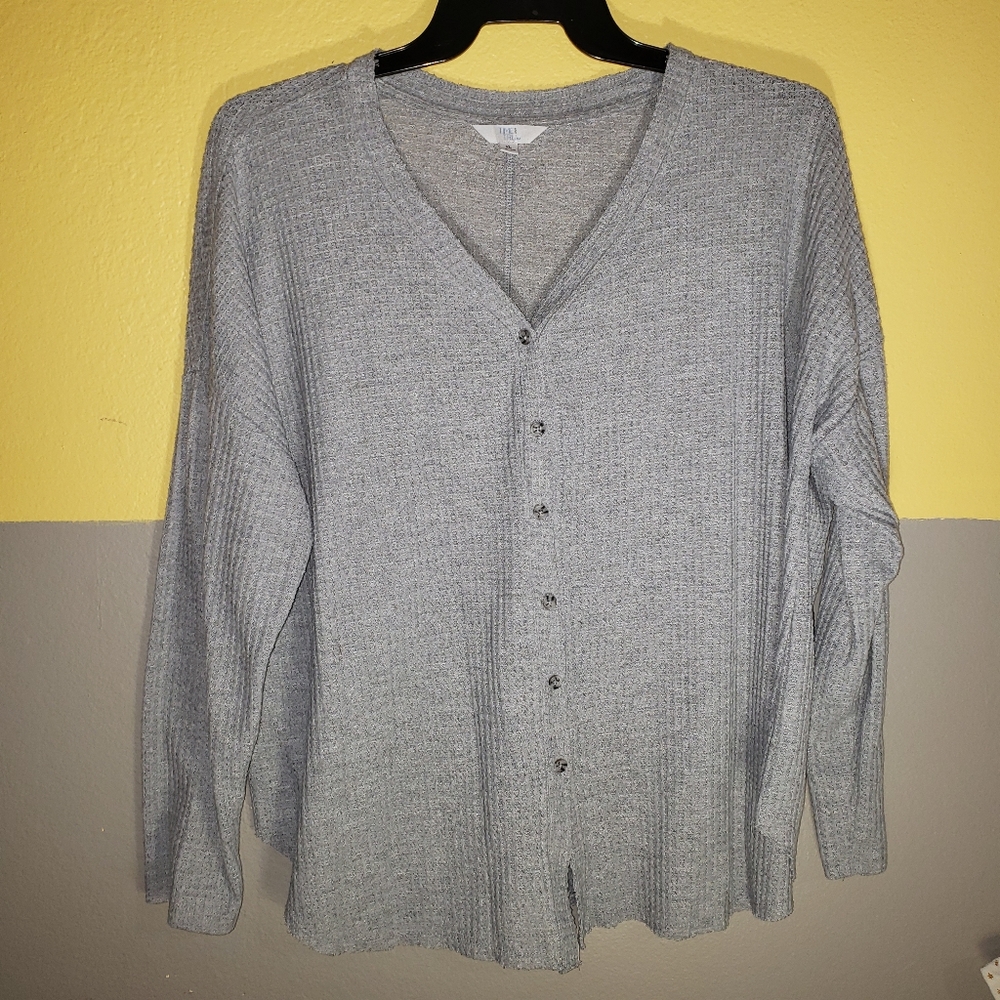 Long Sleeve Grey Top